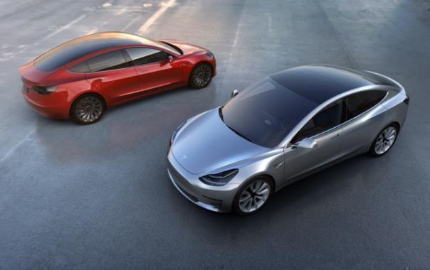 Tesla Model 3.  Foto:Foto: Hersteller